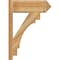 Ekena Millwork Merced Rough Sawn Arts and Crafts Outlooker, Western Red Cedar, 8"W x 22"D x 30"H OUT08X22X30MRC03RWR - alternate 4
